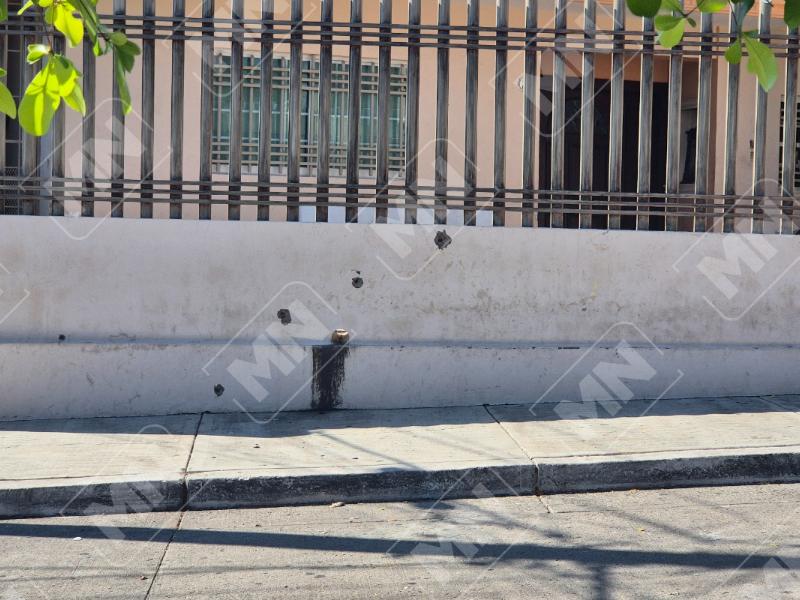 Atacan a balazos vivienda en la colonia Miguel Hidalgo