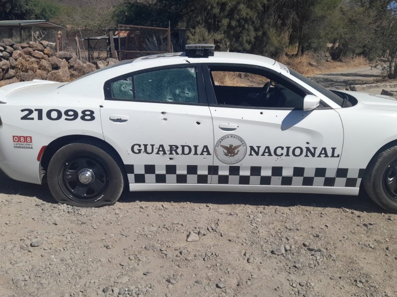 Atacan a elementos de Guardia Nacional en Zapotlán del Rey