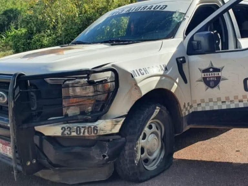 Atacan a Guardia Civil en Tiquicheo