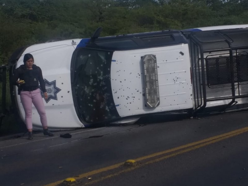 Matan a 5 policías estatales de Gto