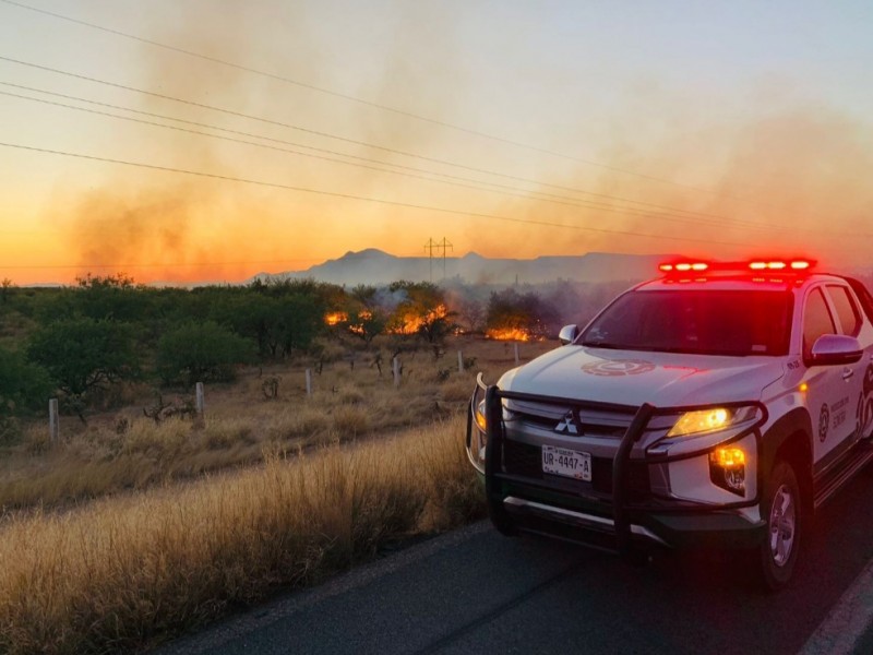 Atacan en Sonora incendios forestales