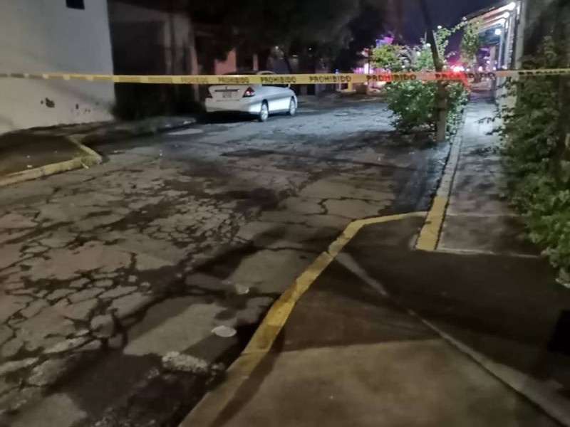 Ataque armado deja un herido en zona centro de Colima