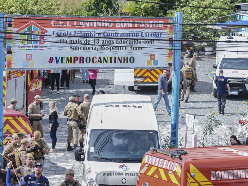 Ataque en guardería de Brasil dejó cuatro niños muertos