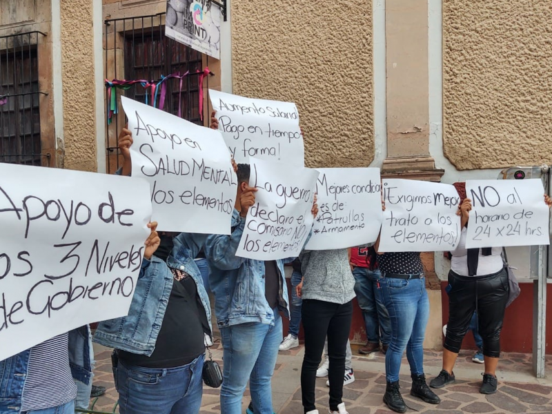 Ataques a policías de Lagos de Moreno, desatan manifestaciones