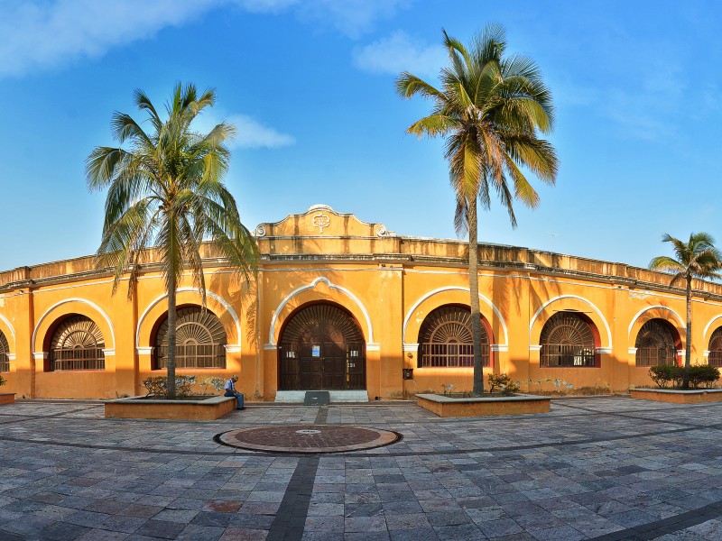Atarazanas de los edificios más bellos y antiguos de Veracruz