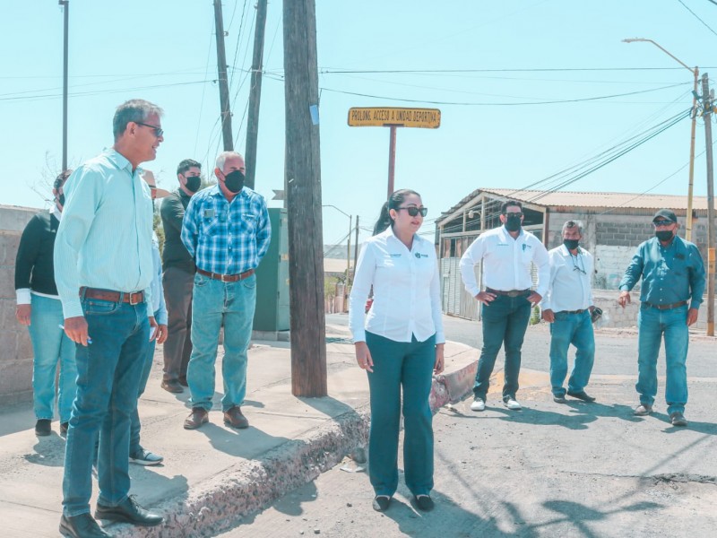 Atenderán el mejoramiento de calles e infraestructura urbana en Mulegé