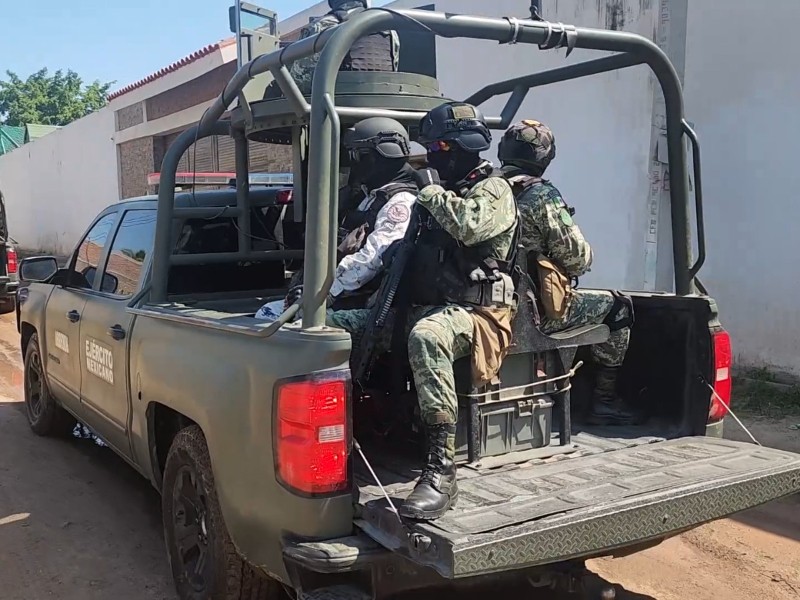 Atendió Salud dos militares heridos por enfrentamientos en Navolato