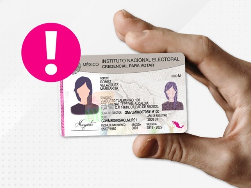 ¡Atento! Tienes hasta el 22 para renovar tu INE