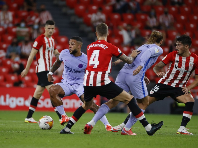 Athletic de Bilbao y Barcelona empatan a un gol