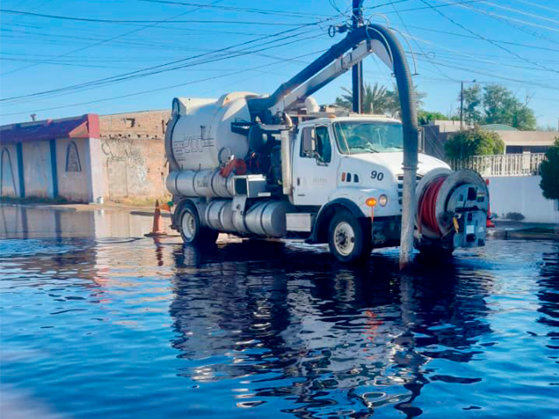 Atiende Ayuntamiento afectaciones por lluvias en la ciudad