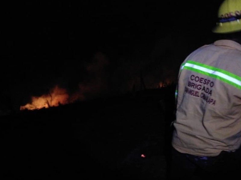 Atiende Coesfo quema agrícola no supervisada en zona forestal de Chimalapas Atiende Coesfo quema agrícola no supervisada en zona forestal de Chimalapas