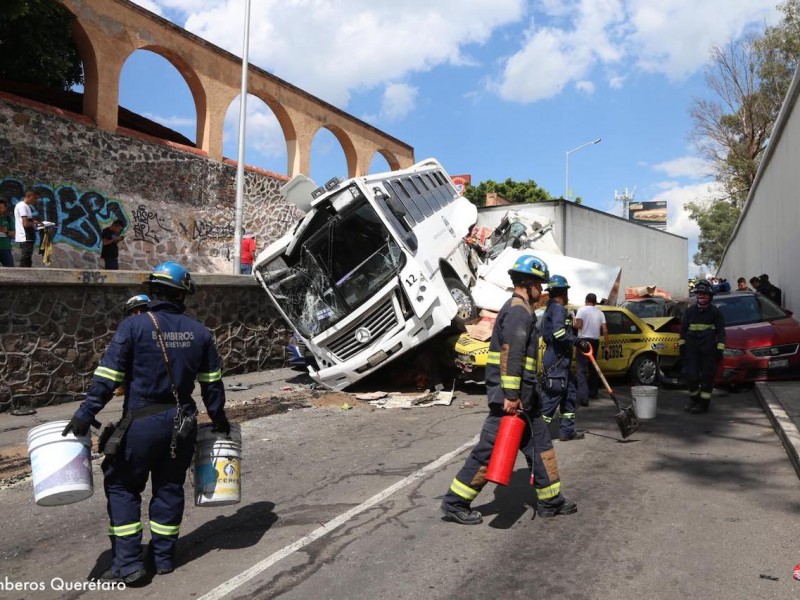 Atiende PC 47 accidentes en la carretera 57 durante 2022