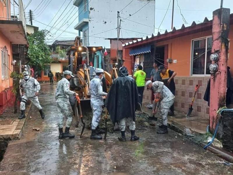 Atiende PC afectaciones por paso del frente frío