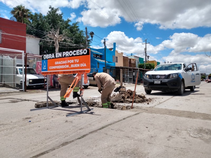 Atiende SAPAL reporte ciudadano en Conjunto Habitacional Valtierra