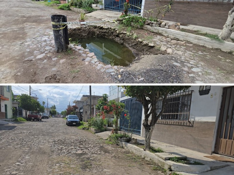 Atienden denuncia en la colonia Comerciantes