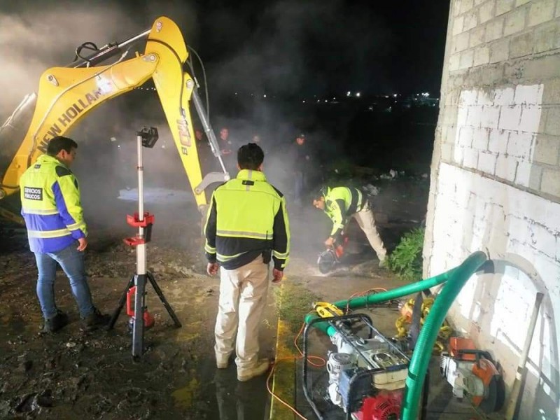 Atienden en Corregidora afectaciones por lluvias