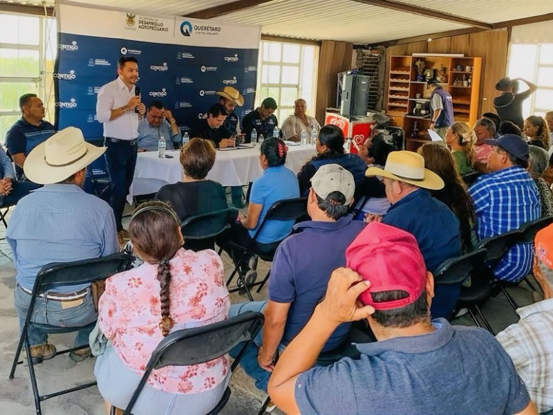 Atienden en Querétaro a mil 850 personas ejidatarias durante 2025
