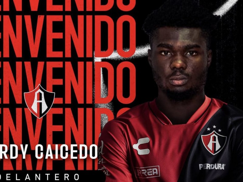 Atlas anuncia a Jordy Caicedo como su nuevo delantero