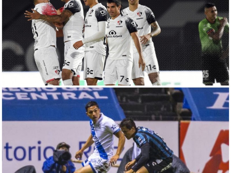 Atlas ganó mientras Puebla y Querétaro repartieron puntos