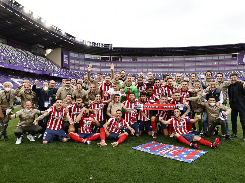 Atlético de Madrid consigue su segunda liga en 25 años