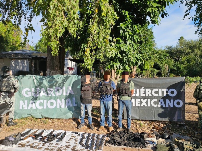 Atrapan a célula criminal en la población de Etchojoa