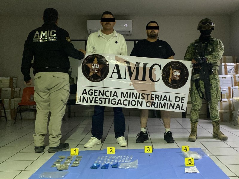 Atrapan a presuntos narcomenudistas en General Plutarco Elias Calles