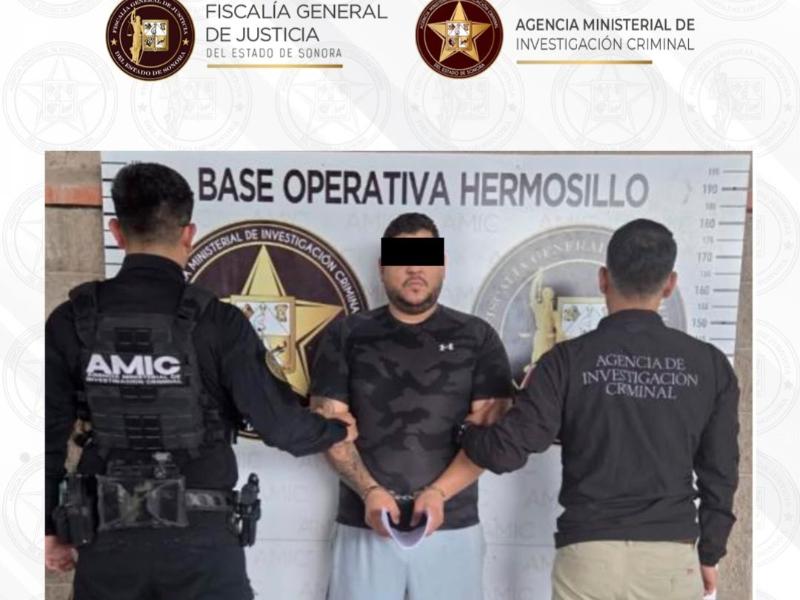 Atrapan en Hermosillo a objetivo criminal prioritario