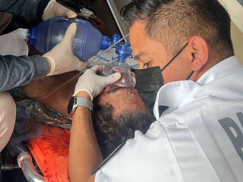 Atropellan a ciclista cerca de las obras del puente Arco Sur