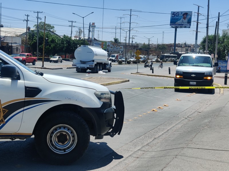 Atropellan a hombre en el bulevar San Juan Bosco