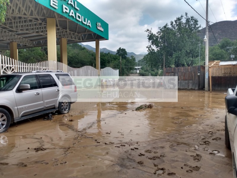 Auditorio Municipal de San Antonio Cañada cerrado tras fuerte lluvia