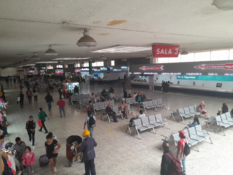 Aumenta 20% usuarios en la terminal de Toluca