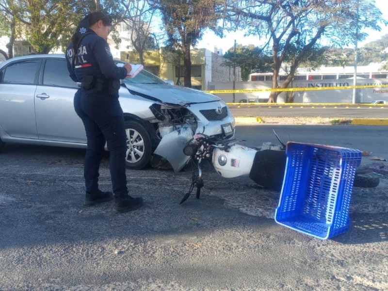 Aumenta 35% accidentes en moto en Tepic