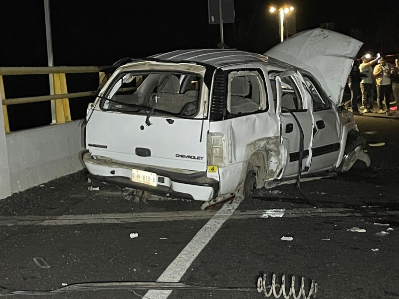 Aumenta a 3 fallecidos del accidente en autopista Tepic-Matanchén