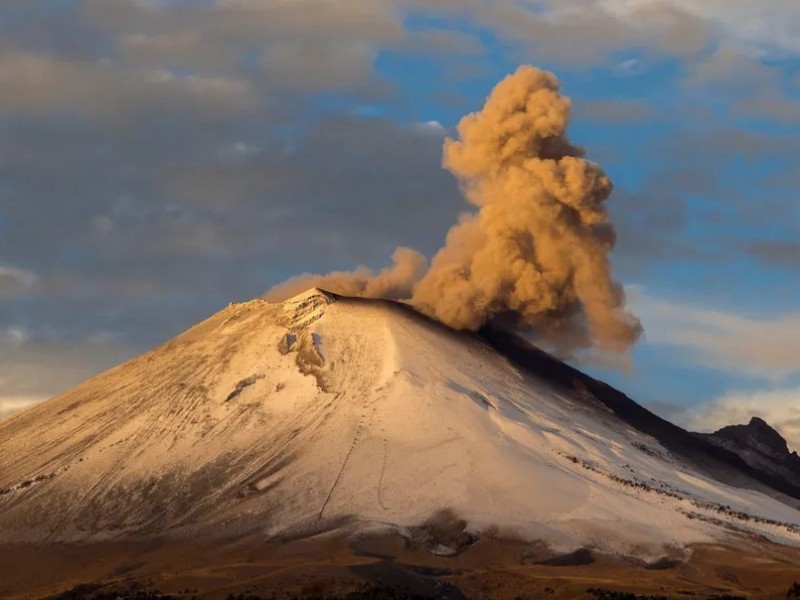 Aumenta actividad sísmica del volcán Popocatépetl