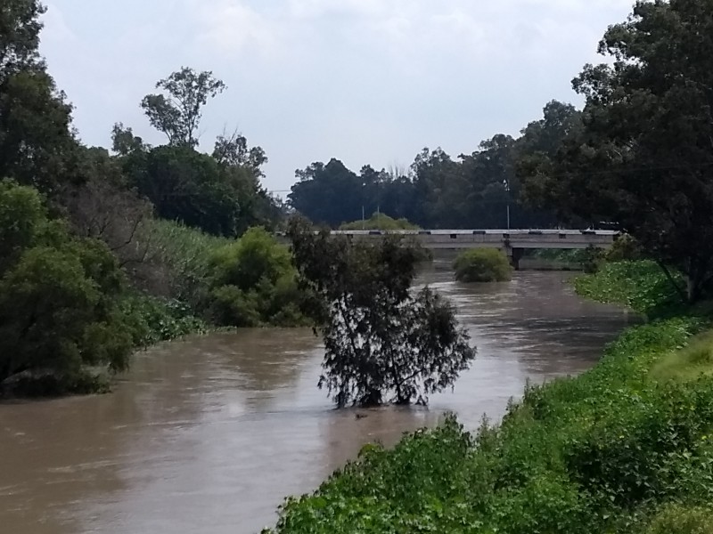 Aumenta caudal del río Lerma