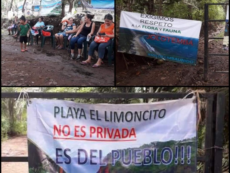 Aumenta conflicto en Playa Limoncito; pobladores denuncian represión y hostigamiento