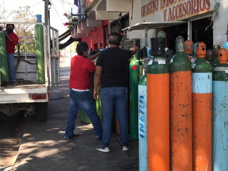 Aumenta demanda de tanques de oxígeno por quinta ola