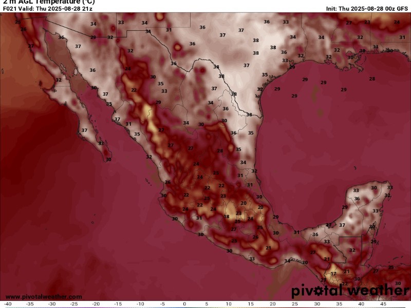 Aumenta el calor y se esperan lluvias en Veracruz