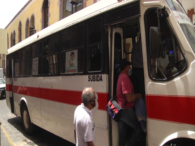 Aumenta hasta 50% de pasajeros en transporte público