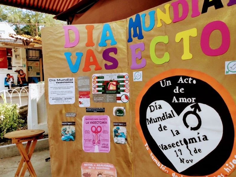 Aumenta interés de norveracruzanos por la vasectomía sin bisturí