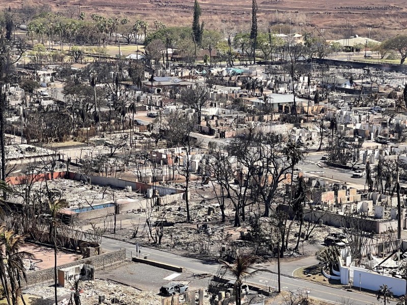 Aumenta la cifra de muertos por los incendios en Hawái