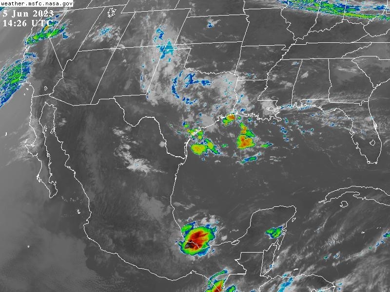 Aumenta la probabilidad de lluvias para el estado de Veracruz