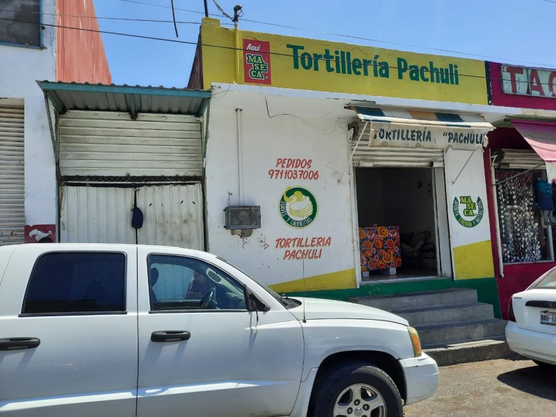 Aumenta precio de la tortilla en Salina Cruz