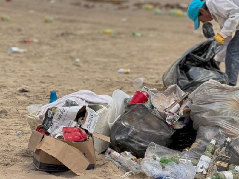 Aumenta presencia de basura en playas de Tuxpan | Meganoticias