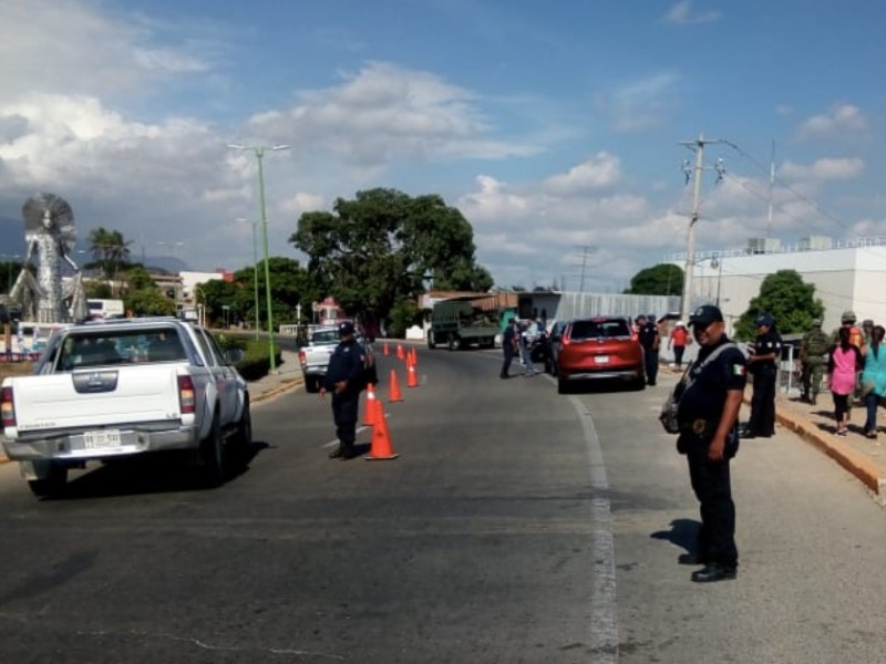 Aumenta presencia de corporaciones de seguridad en Tehuantepec