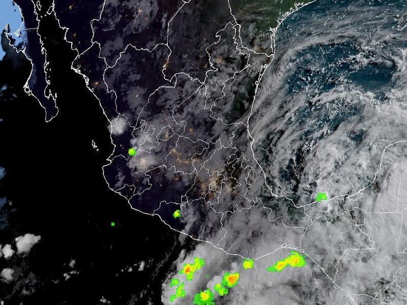 Aumenta probabilidad de lluvias en la entidad veracruzana
