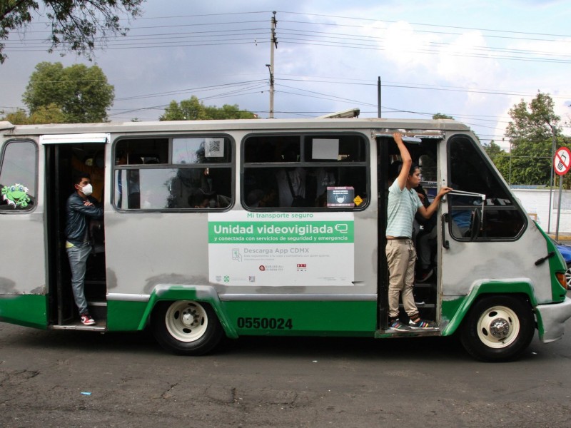 Aumenta tarifa al transporte público CDMX