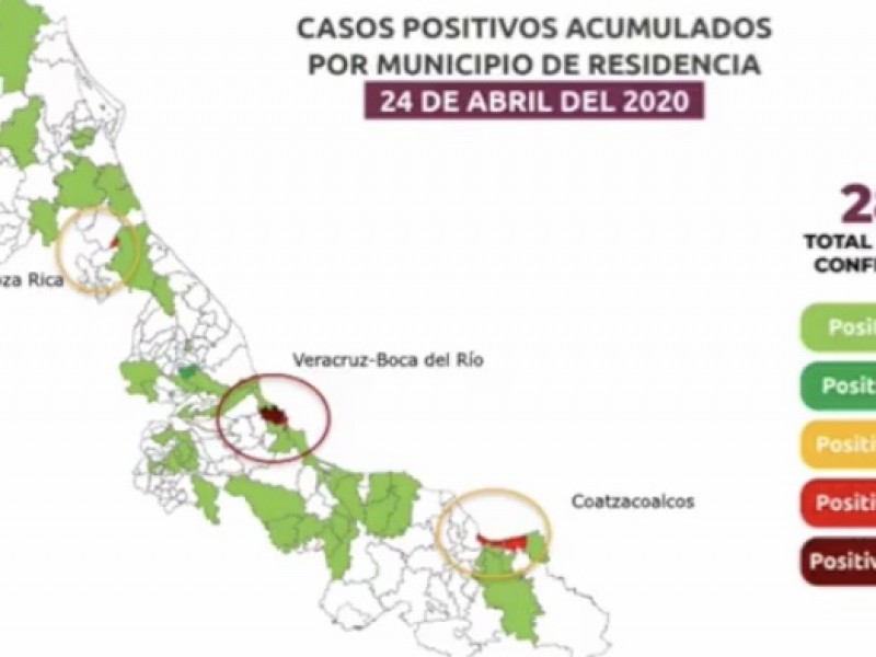 Aumentan a 24 los fallecimientos por Coronavirus en Veracruz