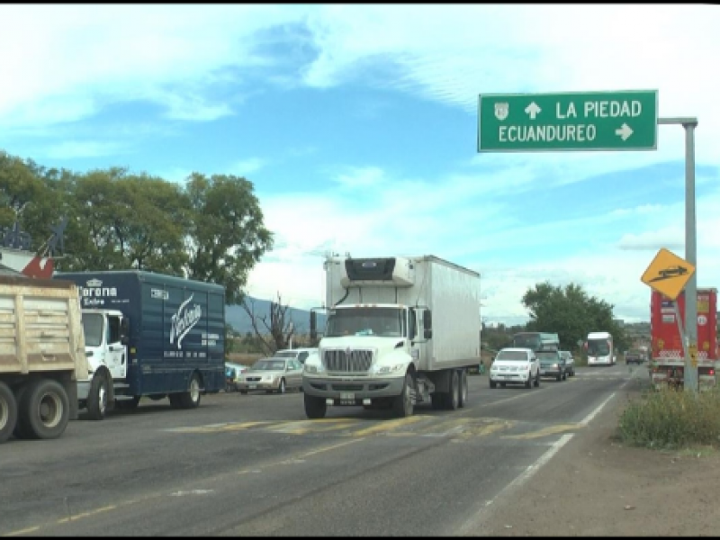 Aumentan accidentes en tramo carretero Zamora – Ecuandureo