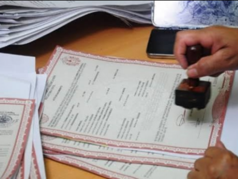 Aumentan costos en tarifas del Registro Civil